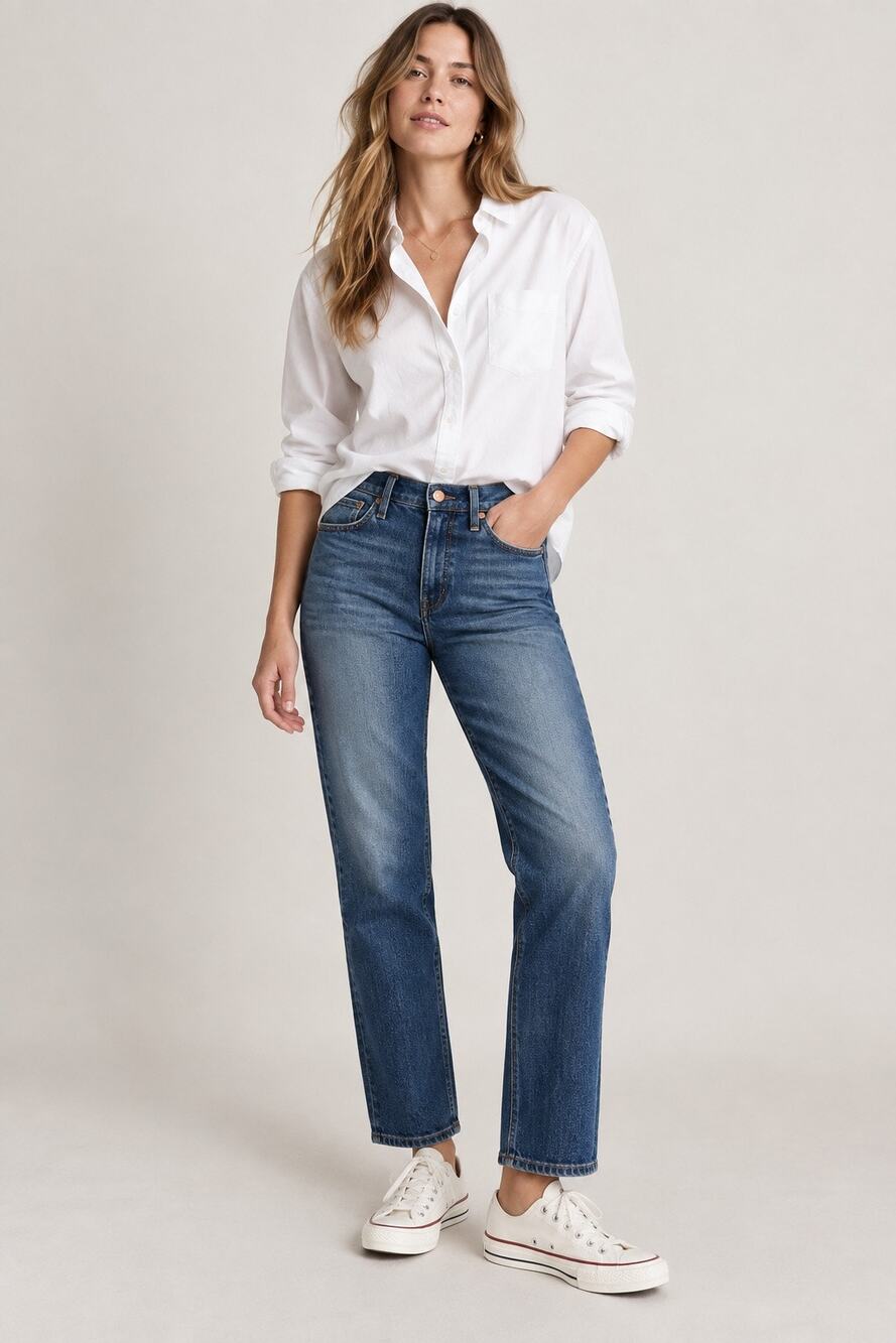 Madewell Classic Straight Jean Selvedge Edition – Size 25